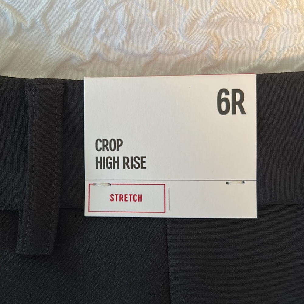 Express High Rise Pants - Crop - Picture 4 of 5